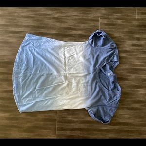 ANA short sleeve, Ombré top, size Small